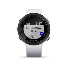 Garmin Swim 2 GPS/GLONASS/Galileo Watch - Sleek Black & White Design for Serious Swimmers - Order Now!